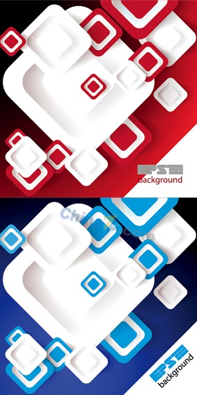 色彩图形矢量背景素材